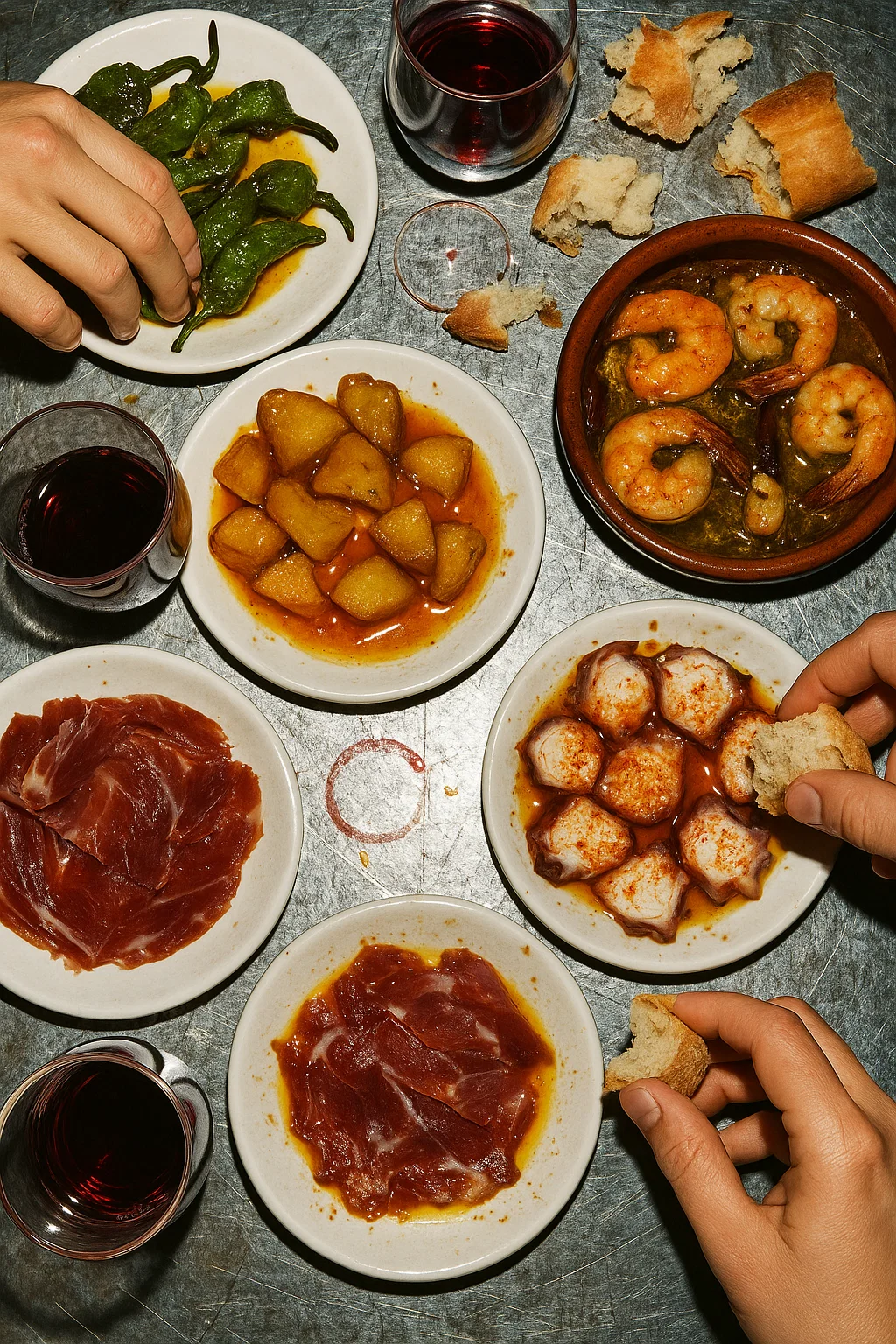 Tapas em Madrid